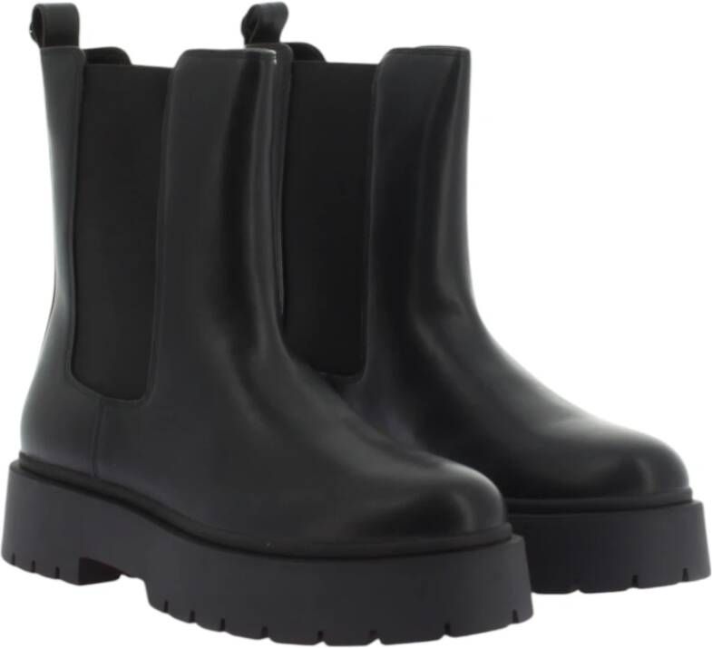 Twinset Chunky Chelsea Zwarte Laarzen Black Dames