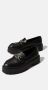 Twinset Eco-leren loafers met Oval T klem Black Dames - Thumbnail 8