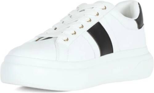 Twinset Eco-leren Sneakers met Decoratieve Details White Dames