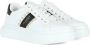 Twinset Eco-leren Sneakers met Decoratieve Details White Dames - Thumbnail 4