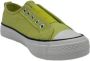 Twinset Groene Canvas Sneakers met Geborduurd Logo Green Dames - Thumbnail 2