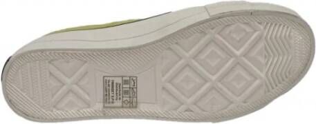 Twinset Groene Canvas Sneakers met Geborduurd Logo Green Dames