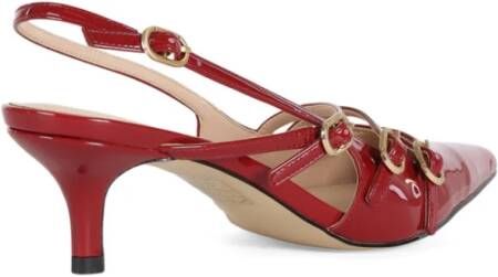 Twinset Lak Slingback Schoenen Red Dames