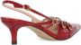 Twinset Lak Slingback Schoenen Red Dames - Thumbnail 3