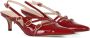 Twinset Lak Slingback Schoenen Red Dames - Thumbnail 4