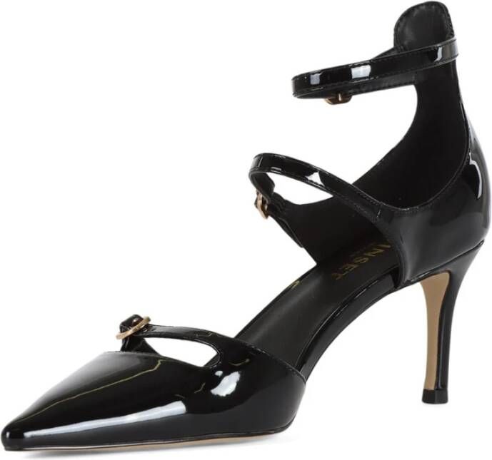 Twinset Lak Stiletto Hakken Black Dames