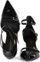 Twinset Lak Stiletto Hakken Black Dames - Thumbnail 5