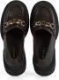 Twinset Logo Plaque Track Moccasins Brown Dames - Thumbnail 5