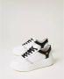 Twinset Platform Sneakers van Leer White Dames - Thumbnail 2