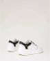 Twinset Platform Sneakers van Leer White Dames - Thumbnail 3