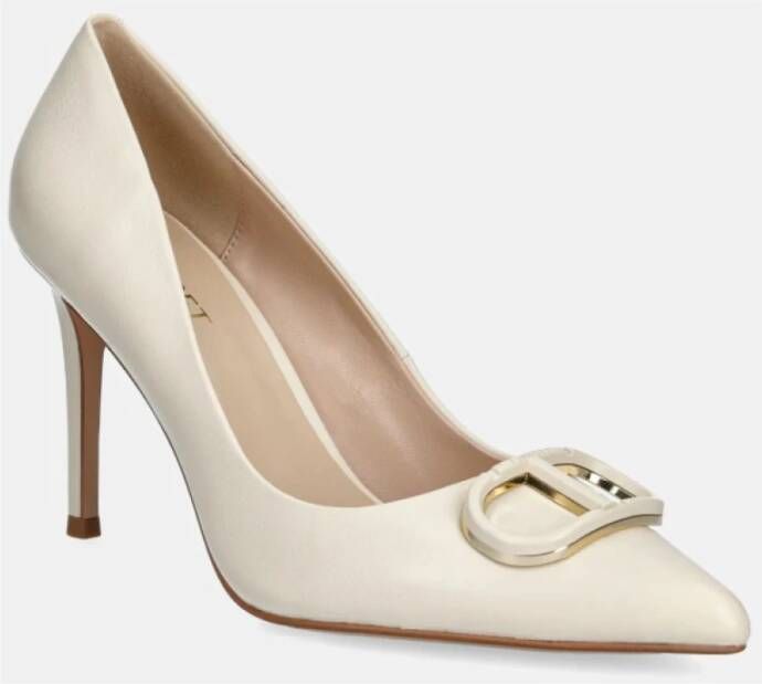 Twinset Platte schoenen voor vrouwen Beige Dames