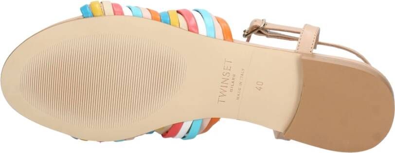 Twinset Sandalen MultiKleur Multicolor Dames