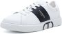 TWINSET MILANO Lage Sneakers Dames 241tcp010 Maat: 38 Materiaal: Leer Kleur: Wit - Thumbnail 4