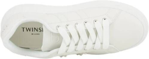 Twinset Witte Sneaker Schoenen White Dames