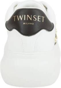 Twinset Witte Sneaker Schoenen White Dames