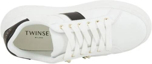 Twinset Witte Sneaker Schoenen White Dames