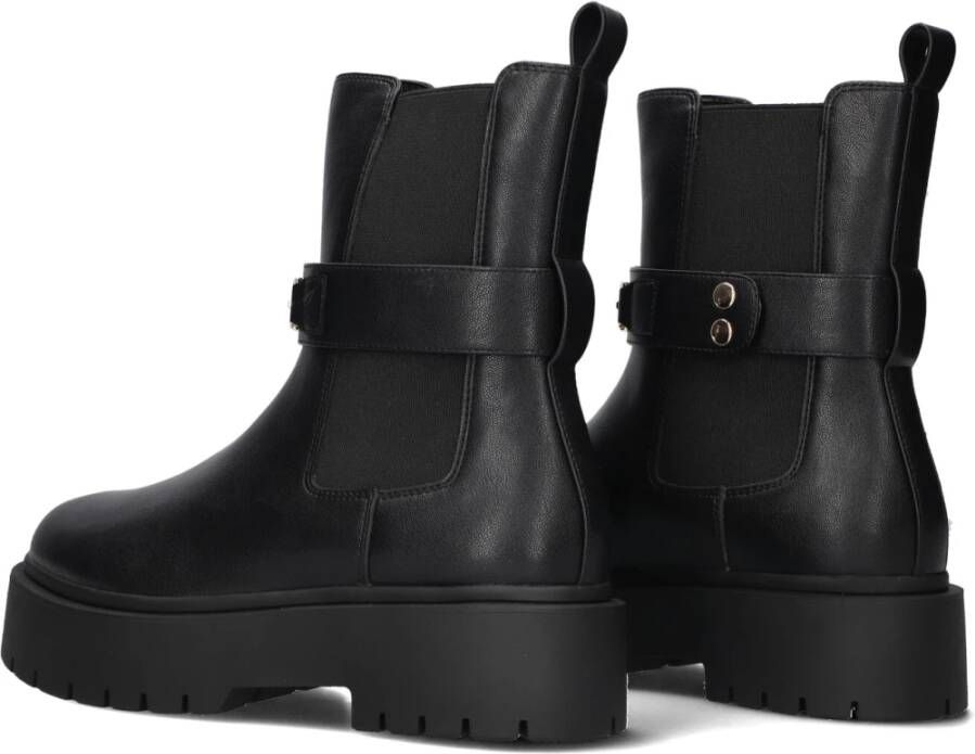 Twinset Zwarte Chelsea Boots Elegante Stijl Black Dames