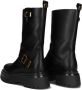 Twinset Zwarte Enkelboots met Gouden Accenten Black Dames - Thumbnail 8