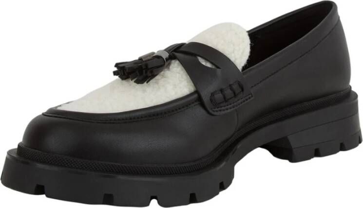 Twinset Zwarte Mocassin Black Dames