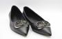 Twinset Zwarte Veterschoenen Elegante Stijl Black Dames - Thumbnail 3