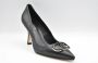 Twinset Zwarte Veterschoenen Elegante Stijl Black Dames - Thumbnail 2