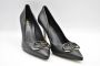 Twinset Zwarte Veterschoenen Elegante Stijl Black Dames - Thumbnail 4