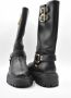 Twinset Zwarte Veterschoenen Elegante Stijl Black Dames - Thumbnail 3