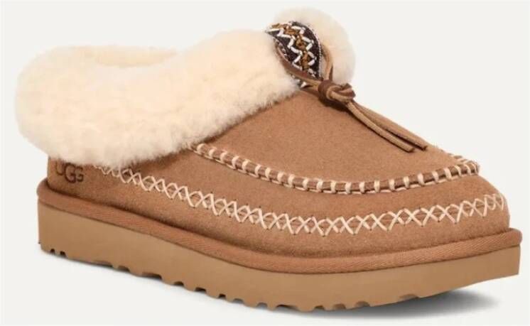 Ugg Alpine Chestnut Suède Pantoffel Yellow Dames