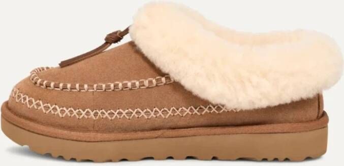 Ugg Alpine Chestnut Suède Pantoffel Yellow Dames