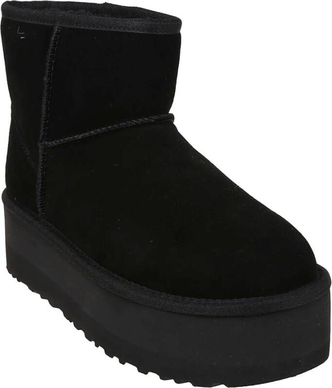 Ugg Zwart Classic Mini Platform Zwart Dames