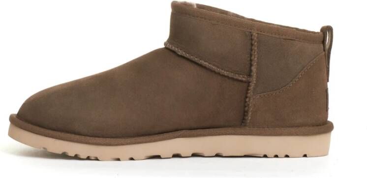 Ugg Beige Enkellaarzen Klassieke Stijl Beige Heren