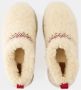 Ugg Beige Leren Vlecht Platform Slip-On Beige Dames - Thumbnail 9