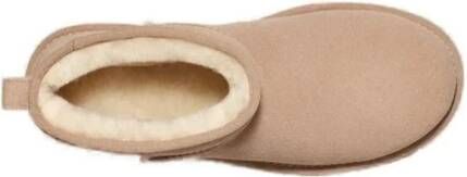 Ugg Beige Suède Laarzen Herfst Winter Collectie Beige Dames