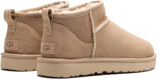 Ugg Beige Suède Shearling Laarzen Beige Dames