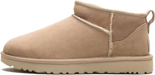 Ugg Beige Suède Shearling Laarzen Beige Dames