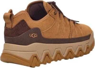 Ugg Bruin Leren Casual Sneakers Brown Heren