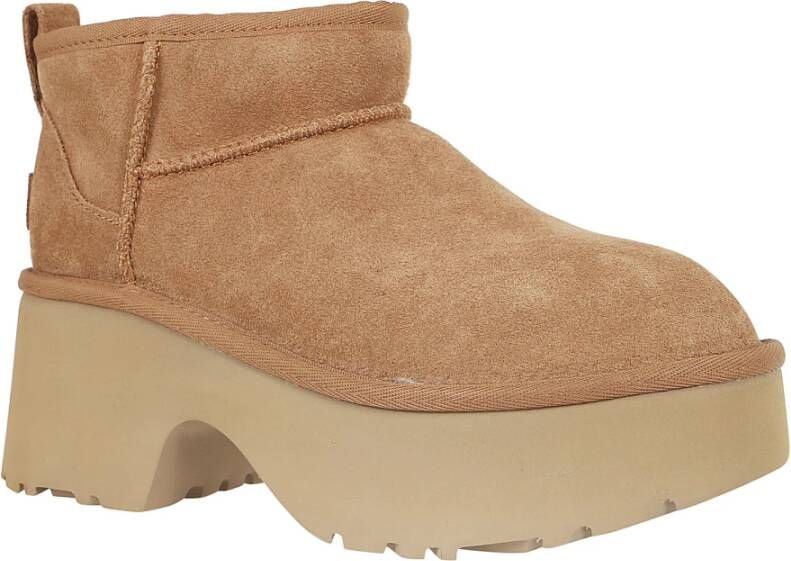 Ugg Bruine Enkellaarzen voor Vrouwen Brown Dames