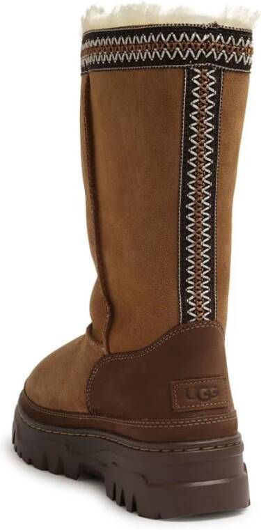 Ugg Bruine Enkellaarzen voor Vrouwen Brown Dames