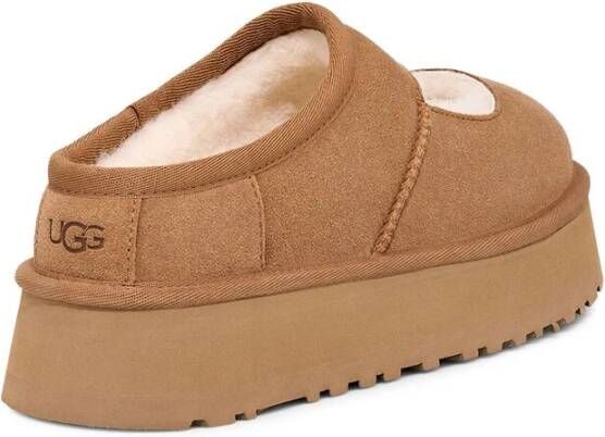 Ugg Bruine Instap Schoenen met Uitgesneden Details Brown Dames