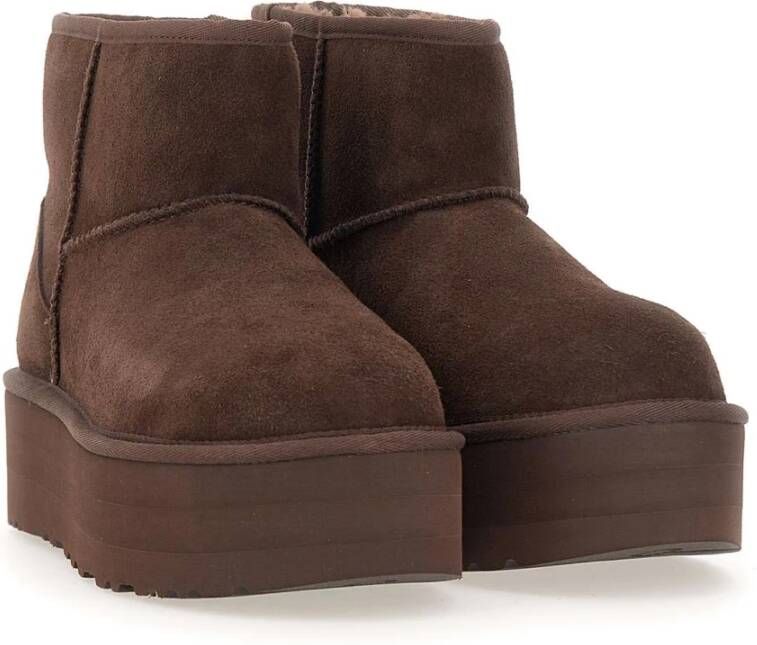 Ugg Bruine Laarzen Stijlvol en Comfortabel Bruin Dames