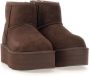 UGG Vachtlaarzen Dames W Classic Mini Platform Maat: 37 Materiaal: Suède Kleur: Bruin - Thumbnail 8