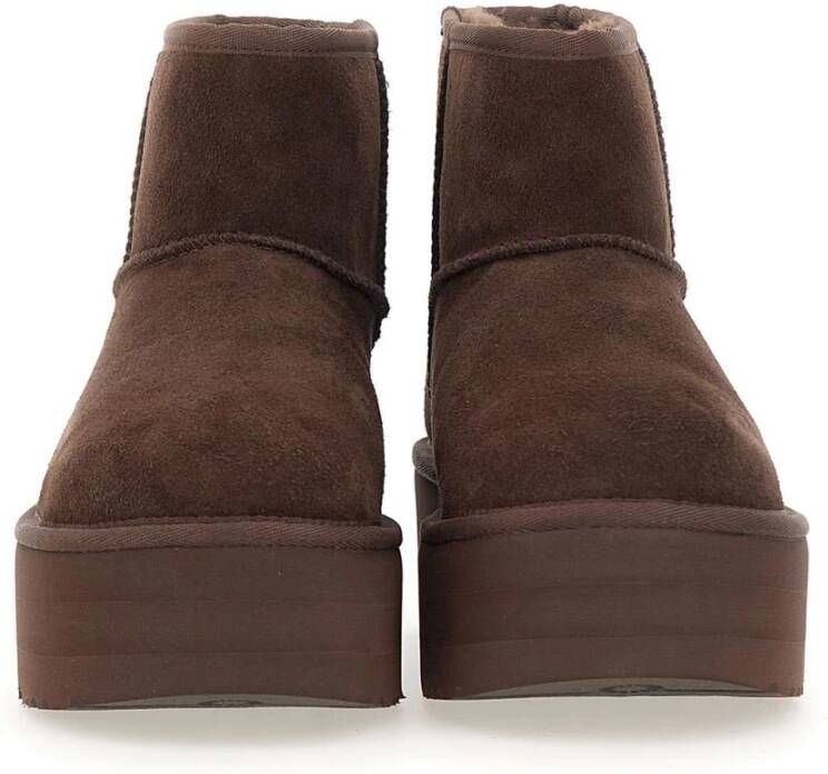 Ugg Bruine Laarzen Stijlvol en Comfortabel Bruin Dames