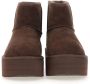 UGG Vachtlaarzen Dames W Classic Mini Platform Maat: 37 Materiaal: Suède Kleur: Bruin - Thumbnail 9