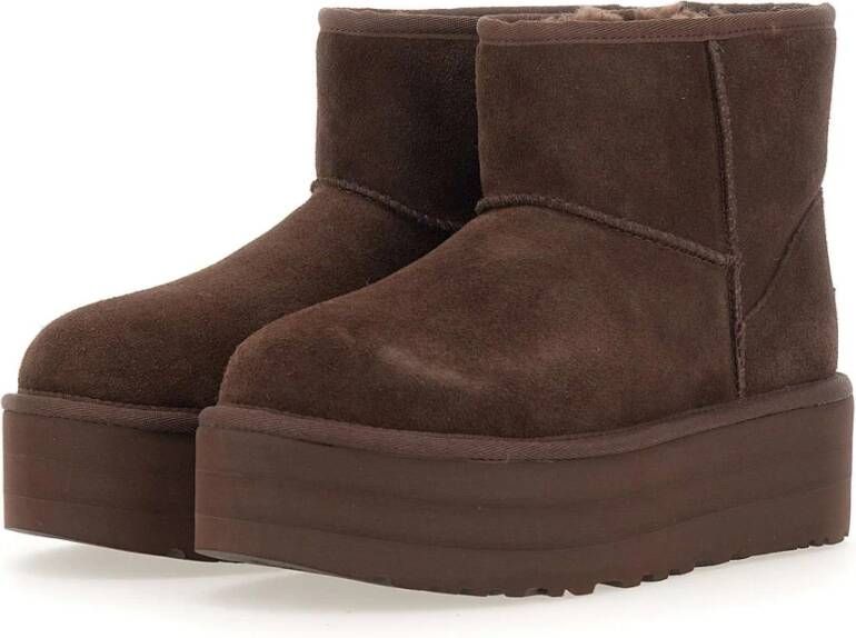 Ugg Bruine Laarzen Stijlvol en Comfortabel Bruin Dames