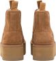 UGG Chelsea Boots Dames W Neumel Platform Chelsea Maat: 43 Materiaal: Suède Kleur: Cognac - Thumbnail 13