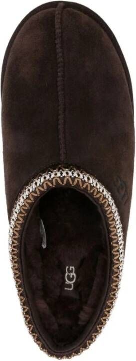 Ugg Bruine Sandalen met Schapenvacht Voering Brown Heren