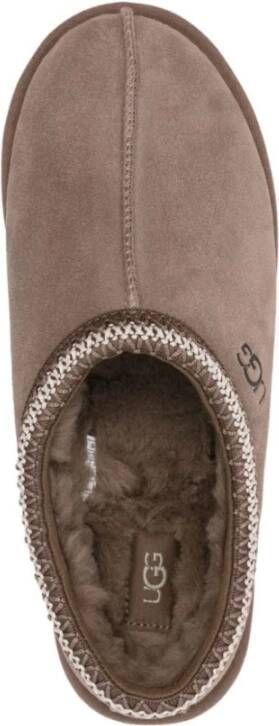 Ugg Bruine sandalen met schapenvachtvoering Brown Heren