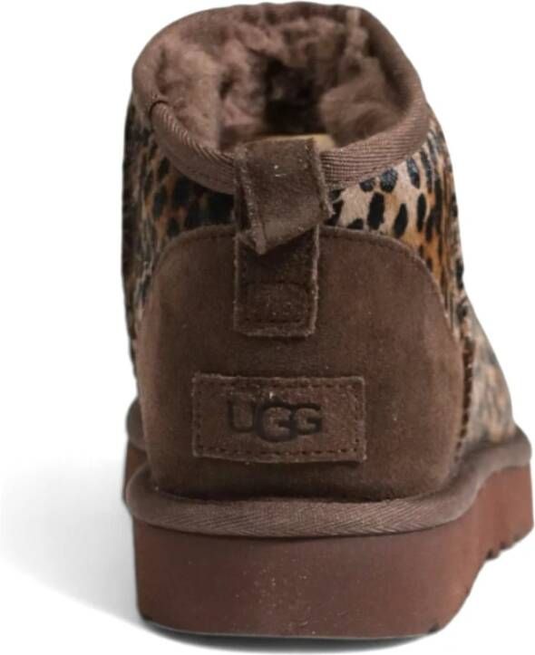 UGG Boots zonder sluiting CLASSIC ULTRA MINI CASPIAN Instaplaarzen snowboots winterschoen in leo-look - Foto 4