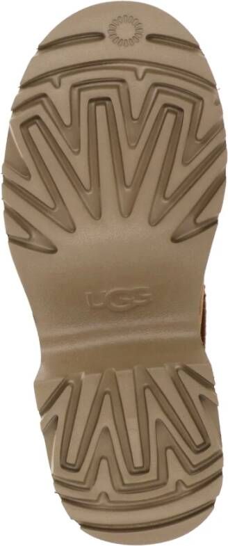 Ugg Bruine Suède Enkellaarzen Brown Dames