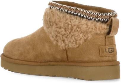 Ugg Bruine Suède Enkellaarzen voor Vrouwen Brown Dames